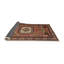 Tapis traditionnel orange / ivoire Solveg-1269407329