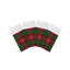 Serviettes de table Christmas Tartan-121871331