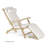 Westminster Teak Outdoor Wood Chaise Lounge