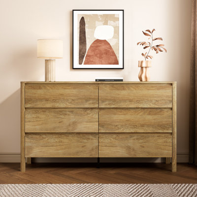 55.1" W 6 - Drawer Dresser