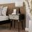 Beiro Solid Wood Nightstand-1370413556