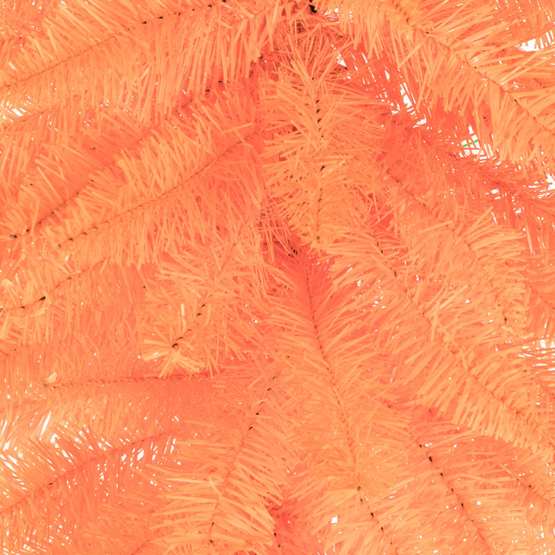 Faux Fir Swag, Orange