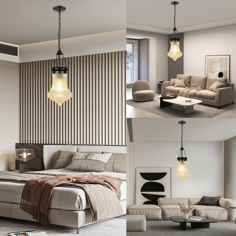 Tonkin - Light Pendant, Black