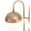 Bola Deux 21" Gold Arched Table Lamp
