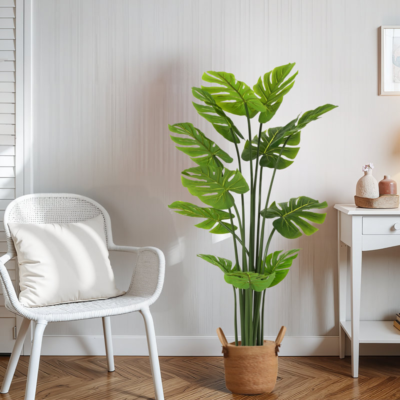 57 po plante artificielle Monstera Deliciosa