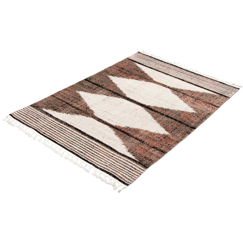 Abdul-Rahim Abstract Indoor Rug, Rectangle 7'10" x 10'5"