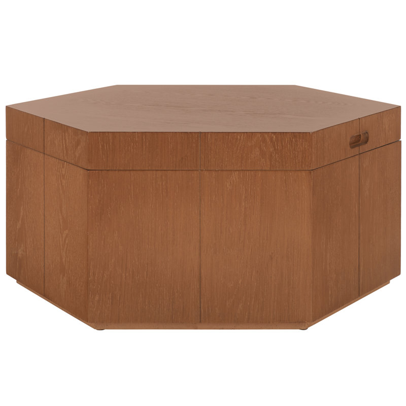 Flodie Single Coffee Table, Walnut