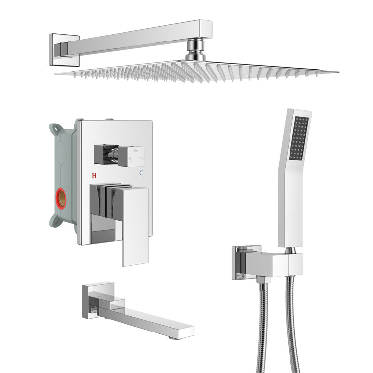 Shower System with Rough-in Valve