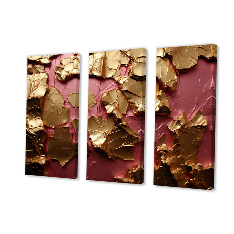 «Submission Of Significance», impression sur toile 3 pièces, H 32 po x l 48 po x P 1 po