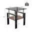 Ensemble de 2 tables basses modernes en verre trempé-1455083873-1455083884