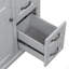 Meuble-lavabo 36 po avec lavabo, lavabo en céramique, 2 tiroirs basculants, charnières de porte à fermeture en douceur-126271367