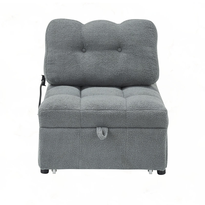 40.20" long Teddy Sofa, Gray
