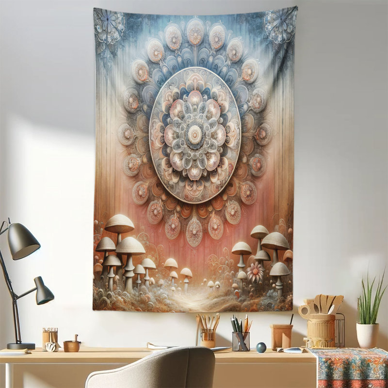 Tapisserie en microfibre, H 45 po x l 30 po