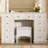 Luxurious Makeup Vanity With 10 Hollywood Bulbs