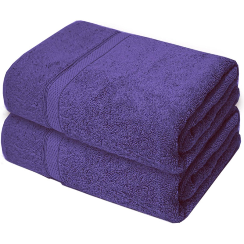 Nayim Turkish Cotton Bath Sheet, Purple
