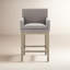 Tabouret de comptoir avec accoudoirs Bethea-110526551