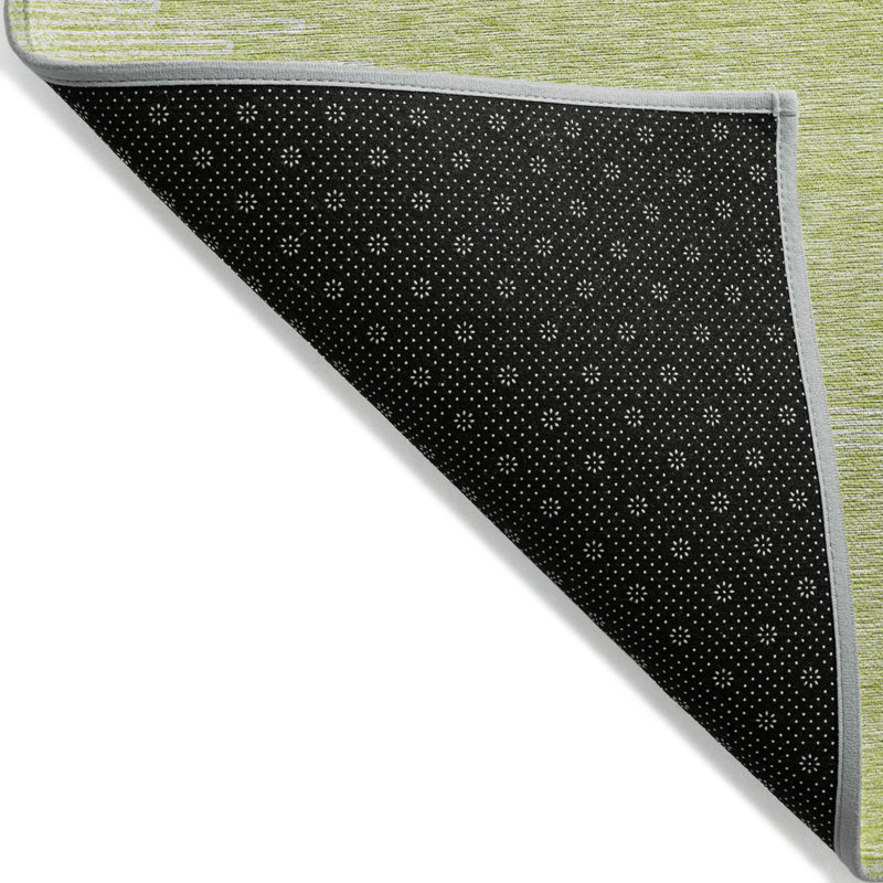 Tapis intérieur lavable abstrait ivoire 8 pi x 10 pi