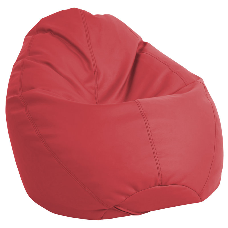 Fauteuil à billes SoftScape Dew Drop, Rouge