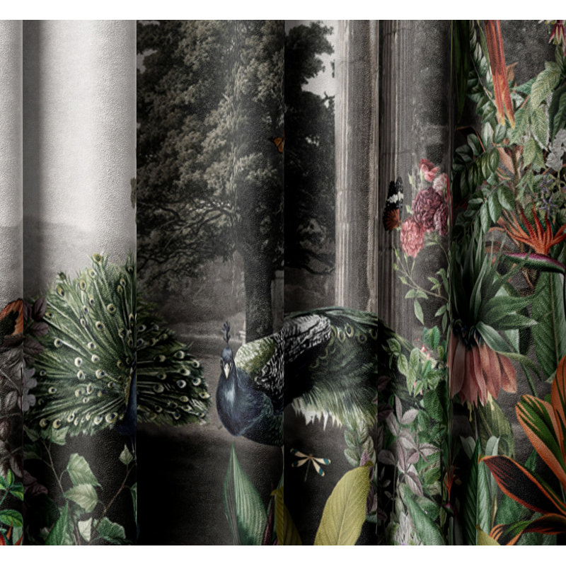 Cherisa Velvet Blackout Curtain Panel Pair, 148cm Width x 350cm Drop