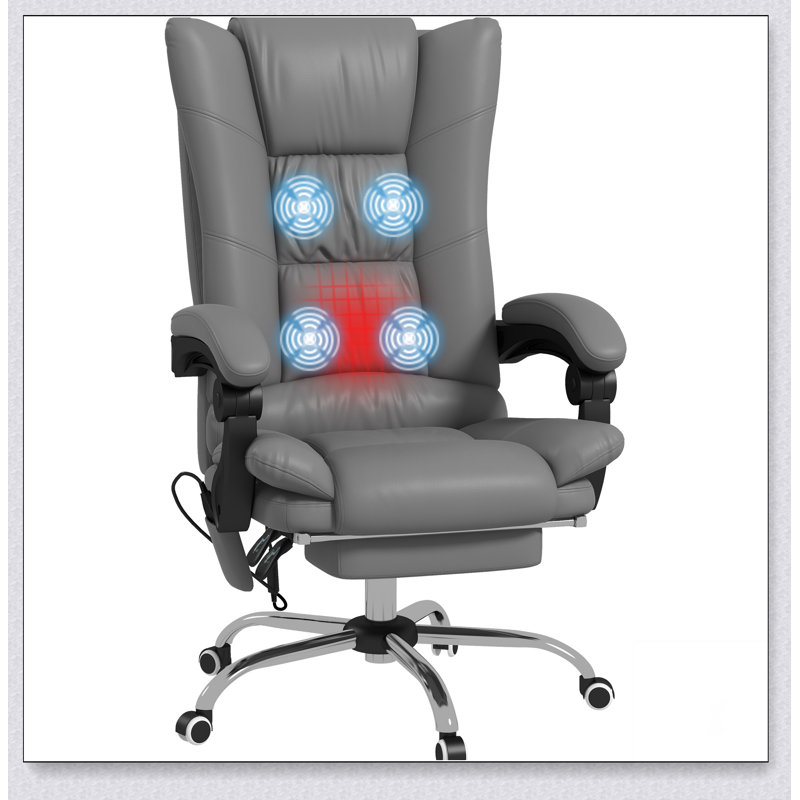 Chaise de bureau Vinsetto Vibration Massage