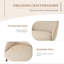 Antin Modern Upholstered Dining Chair with Armrest-1155720466