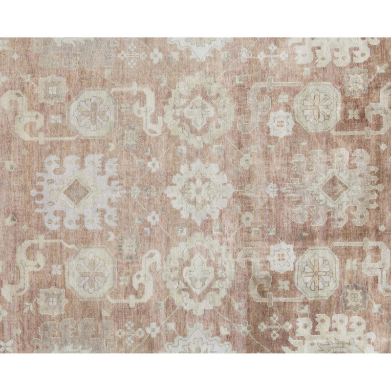 Tapis crème de haute qualité noué à la main