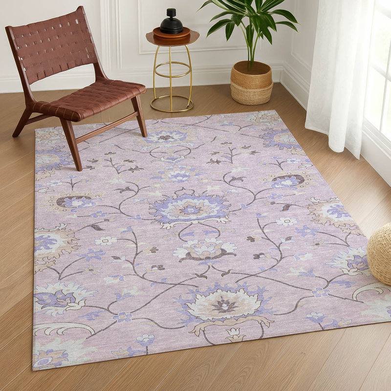 Tapis intérieur / extérieur lavable à la machine Mattera ACN2291 Global, Rectangle 2 pi 6 po x 3 pi 10 po