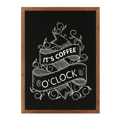 MT Displays No Fiberboard Wall Wood Chalkboard