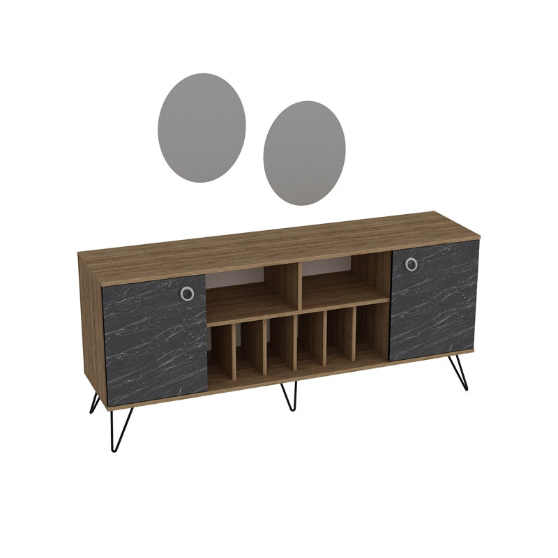 Buffet console de 70,87 po de largeur