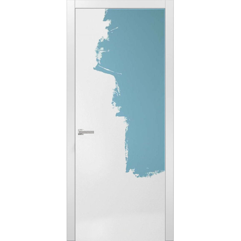 Porte standard lambrissée Planum, 18 po x 84 po, Avec une couche d'apprêt