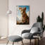 «Baby Leopard» par Momart, art mural acrylique-1800831704