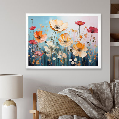 «Meadow Bliss Collage III», reproduction sur toile