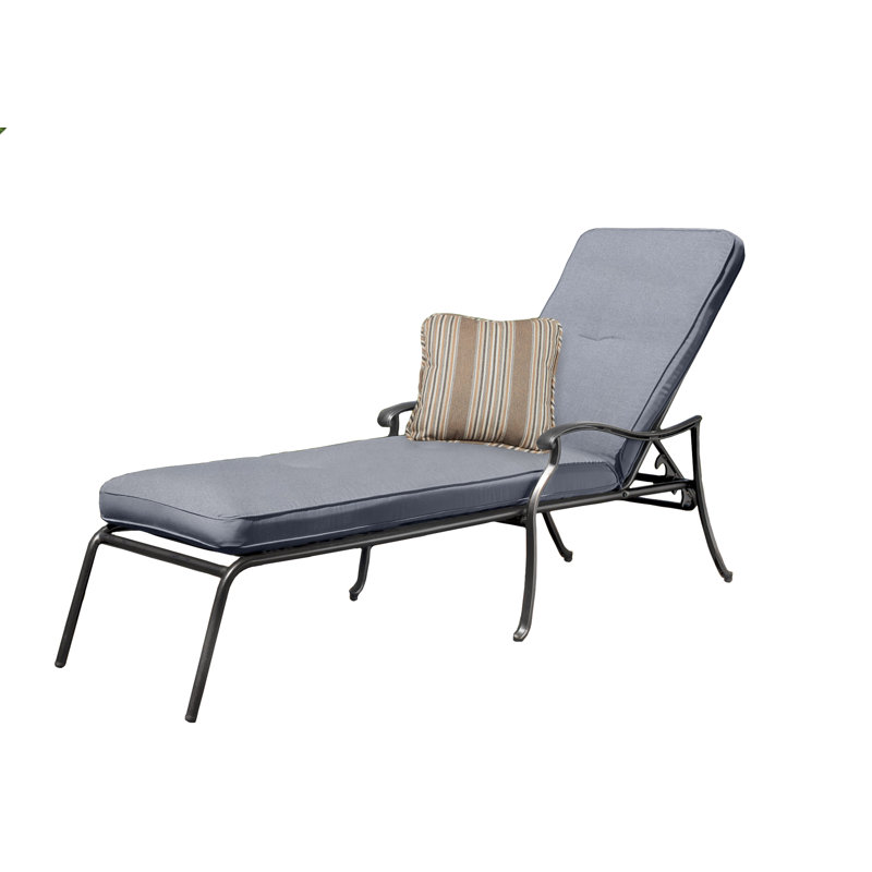 Chaise longue avec coussin Pinheiro