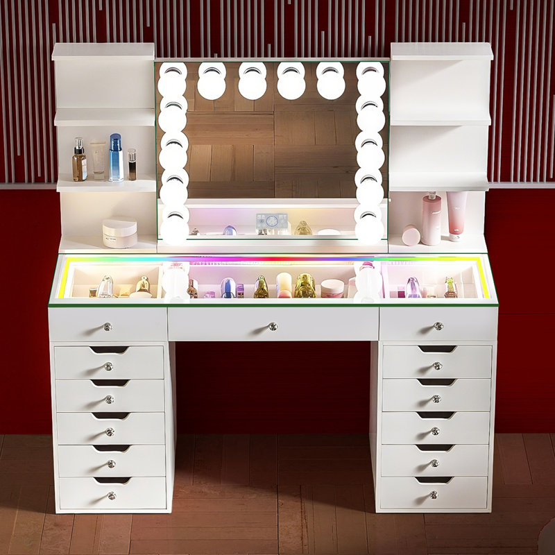 Meuble-lavabo, Blanc