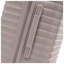 Ensemble de valises en polypropylène 4 pièces champagne avec étui à cosmétiques 14 po, valises pivotantes 20 po / 24 po / 28 po