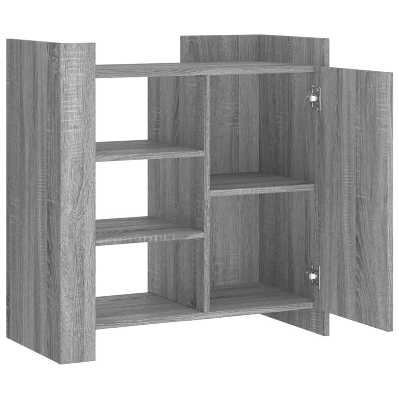 Neziyah 73.5cm Sideboard, Grey/Sonoma