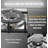 Weceleh 34" Gas Cooktop with Dual Size Power Burner Dual Fuel 5 Burner