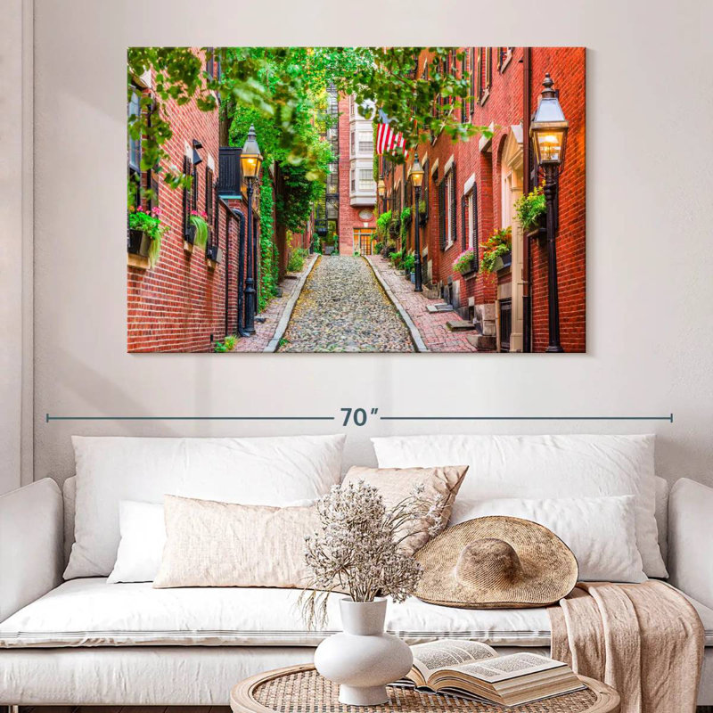Sirpi Steep Acorn Street, H 34 po x l 51 po