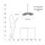 Luminaire suspendu 1 lumière 32,25 "Langley