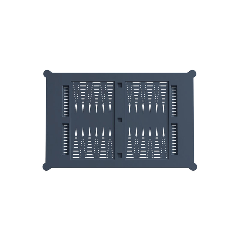 Outdoor Backgammon Table, Navy