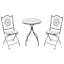 Bistro Set Paolucci Metal Black