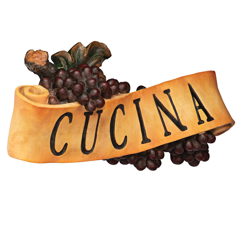 Abbondanza Cucina Sculptural Wall Décor
