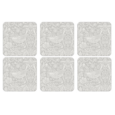 Pure Strawberry Thief Coaster