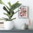 Silver Framed Paper