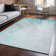 Premium Machine Washable Cerrito AMF601 Teal Rug