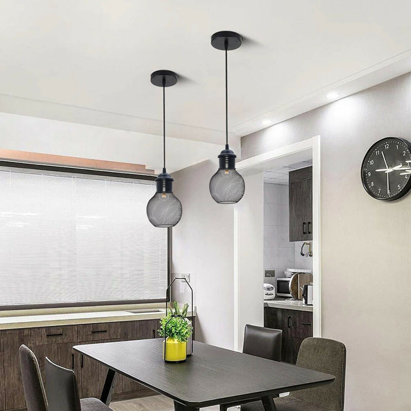 Hance 1 - Light Black Bell Pendant