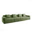 Canapé modulaire sans siège à 4 places - tissu velours côtelé, canapé Cloud, siège très profond, coussins décoratifs-323401617-323401619-323401621