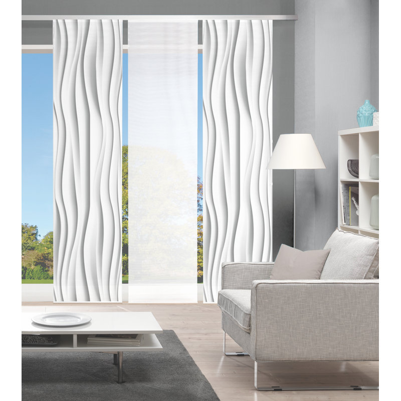 Pepe Track Insert Semi Sheer Sliding Panel