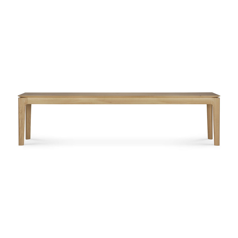 Bok Solid Wood Dining Bench, 18.1" H x 73.2" W x 13.8" D, Natural