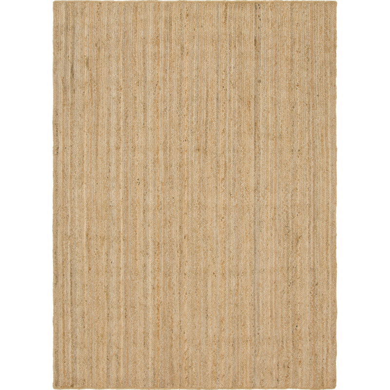 Meador Hand Braided Chindi Rugs, Rectangle 7'1" x 10'